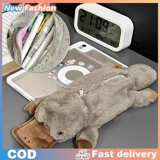 Dễ thương thú mỏ vịt bút chì trường hợp-Công suất lớn sang trọng bút Pouch & mỹ phẩm lưu trữ túi