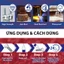 【COD】Chất kết dính khóa ren đa dụng 50ml, chịu nhiệt tốt, giữ chặt các mối nối ốc vít trong điều kiện làm việc khắc nghi