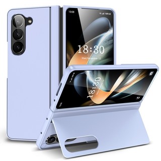 Dành Cho Samsung Galaxy Z Fold 7 6 5 4 3 Siêu Mỏng Mờ Gấp Đứng Ốp Lưng Điện Thoại Cho Galaxy Z Fold7 6 Vỏ Bảo Vệ