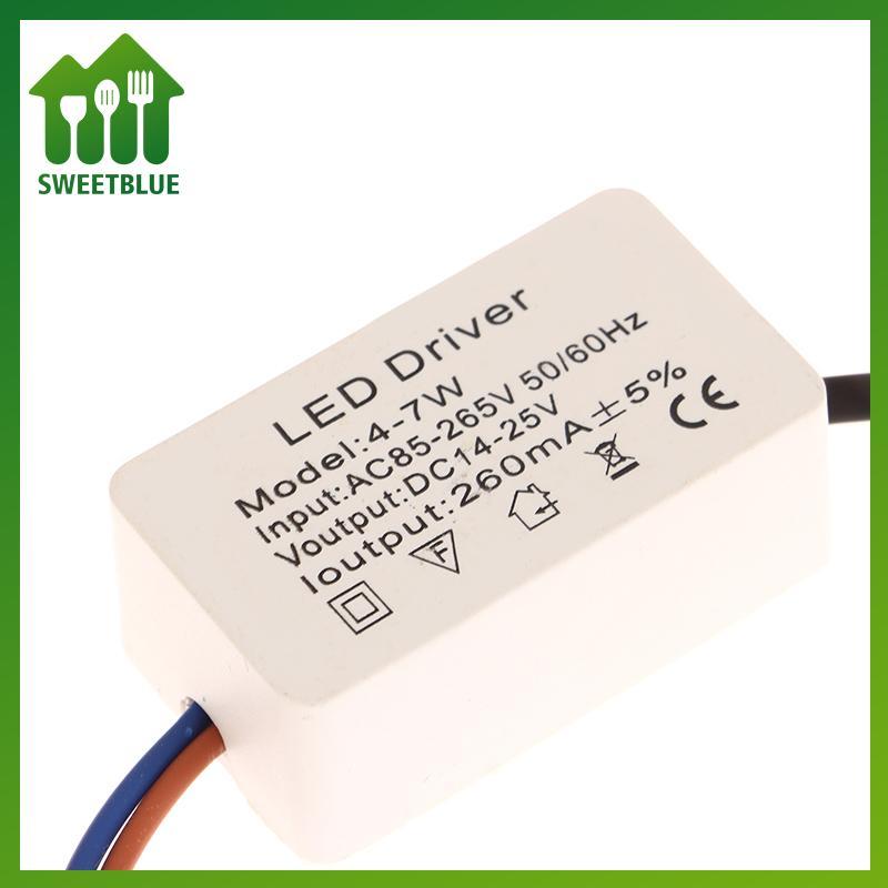 SWEET 1PC 1-3W 3-5W 4-7W 8-12W12-18W 18-24W LED Driver Light Transformer Bộ chuyển đổi nguồn điện không đổi Dải đèn LED Driver Power n