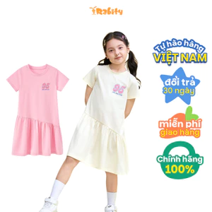 Đầm váy ngắn tay bé gái Rabity 950.097