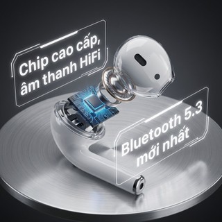 Tai Nghe không dây TWS AA2 Bluetooth V5.3 Âm Thanh HIFI, Thiết Kế Nhỏ Gọn, Kết Nối Ổn Định Từ 15-25m