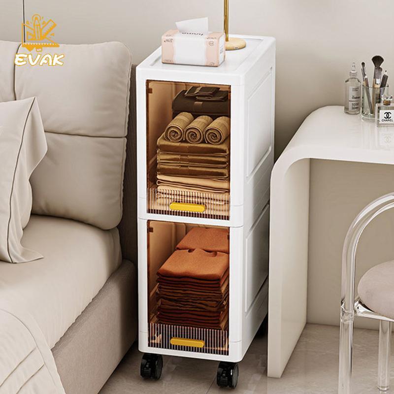 Tủ lưu trữ có thể gập lại Alittlesetrtu, Slim Organizer Ra cho phòng tắm Thức ăn VN