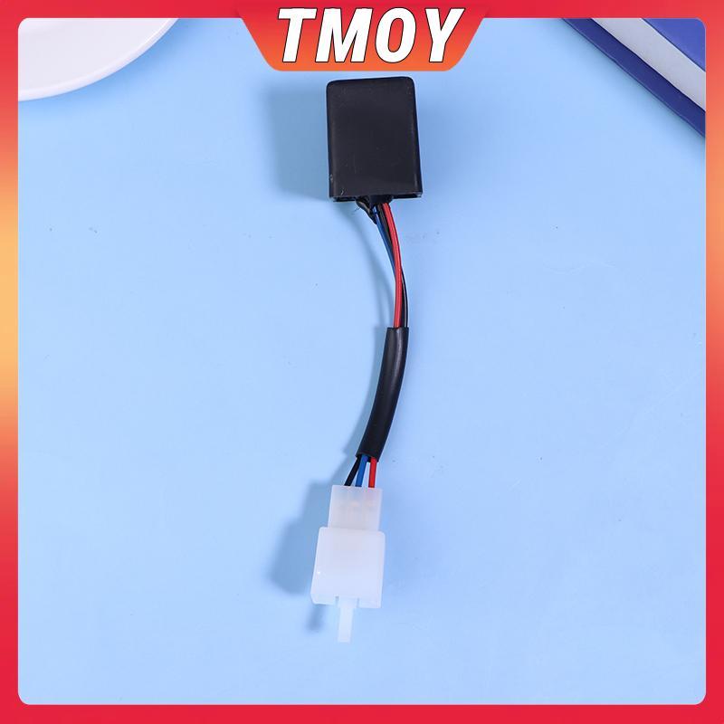 TMOY Xe Đạp Điện 12V 48 / 60V LED Nhấp Nháy Rơle Bật Tín Hiệu Flasher 3 Dây Nhấp Nháy Đèn Led Rơle W / Beep E-bike Xe Tay Ga Phần TMOY