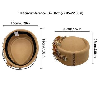 Mũ Turban NECKLACEMASK, Mũ trùm đầu nỉ mềm mại hoa thủ công, Vải không dệt thời trang Kim cương giả Mũ nồi thoáng khí cho bữa tiệc tối