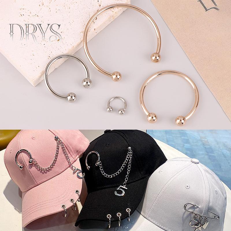 (TFT) 15-60mm Kim Loại Vòng Bule Mũ Bikini Trang Trí Khóa Kết Nối Vít Móc DIY Quần Áo May Phụ Kiện MỚI