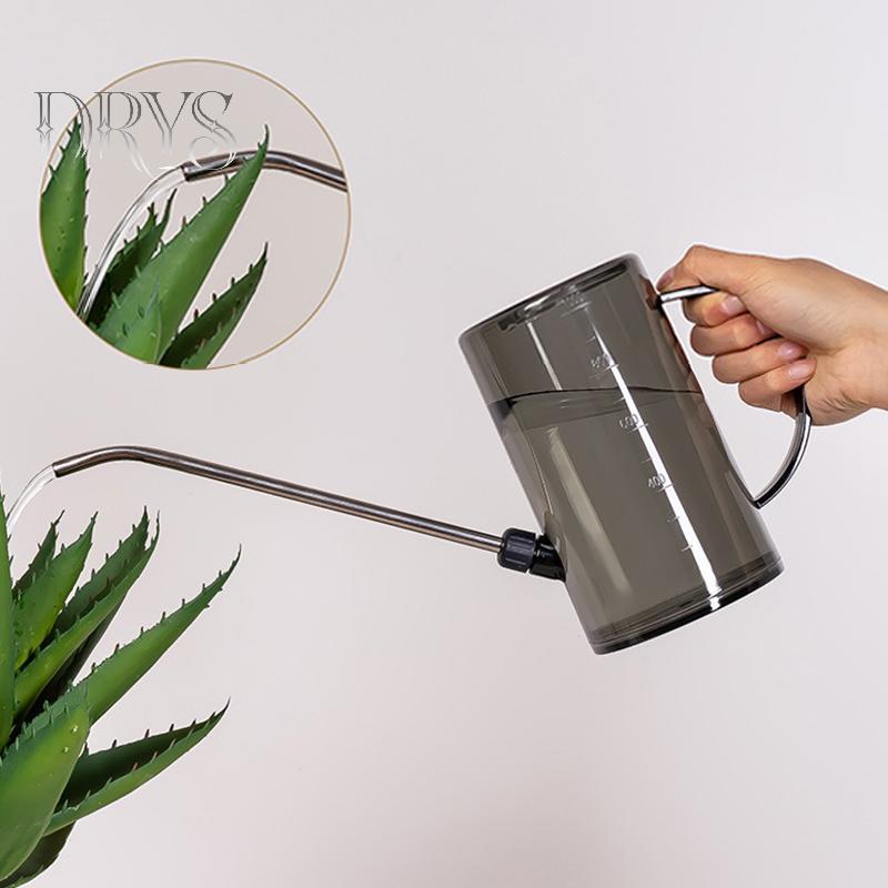 (TFT) 1L Miệng Dài Tưới Cây Nhựa Tưới Chậu Phụ Kiện Tưới Nhà Hoa Thiết Thực Dụng Cụ Làm Vườn Tay Cầm MỚI