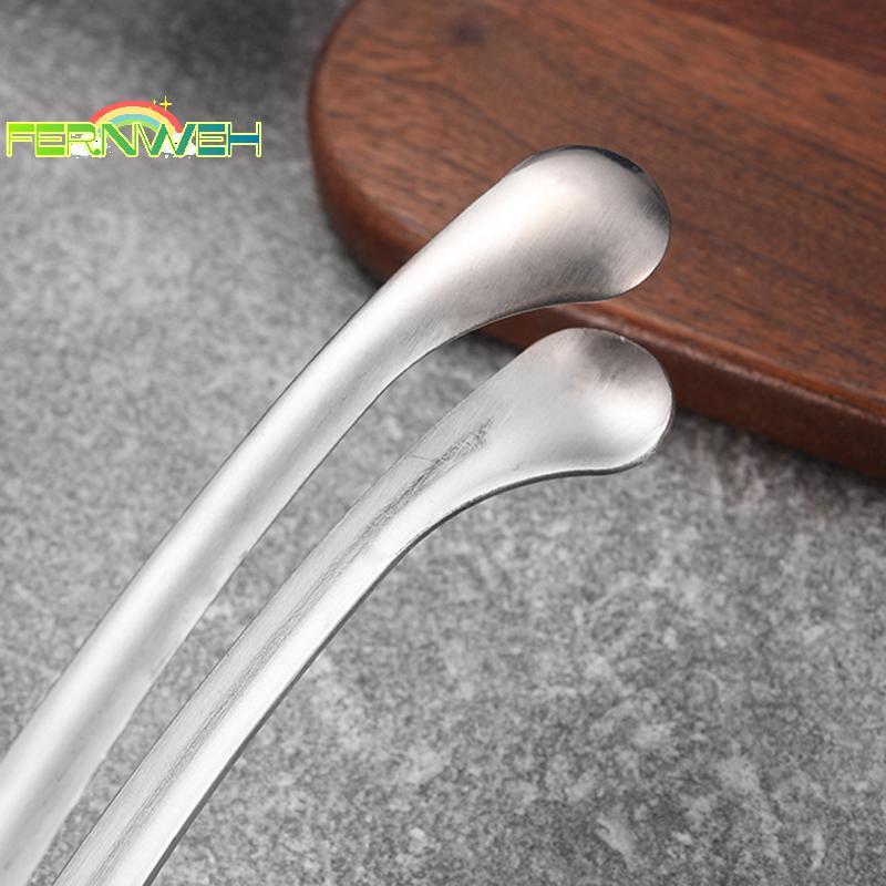 Fernweh Kẹp thịt nướng nhọn thép không gỉ phong cách Hàn Quốc, dùng cho thực phẩm/bánh mì/bít tết, nhà hàng khách sạn