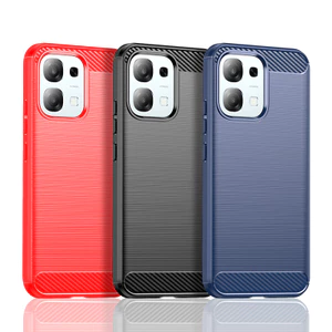 Ốp lưng OPPO A6 Pro 5G Vỏ nhựa TPU mềm bằng sợi Carbon cho Ốp điện thoại OPPO A6 Pro 4G