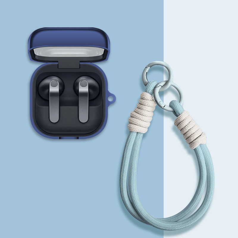 Dành Cho Samsung Galaxy Buds 4 Pro / Buds 4 Vỏ Tai Nghe Silicon Bảo Vệ Tay Mềm Có Dây Nylon Chống Sốc Có Thể Giặt Bảo Vệ Tai Nghe