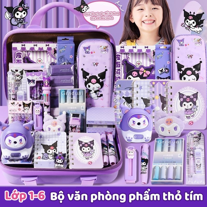 Bộ Quà Tặng Văn Phòng Phẩm Cao Cấp, Túi Đựng Bút Dễ Thương - Quà Tặng Hoàn Hảo Cho Bé Học Sinh Vào Những Ngày Lễ
