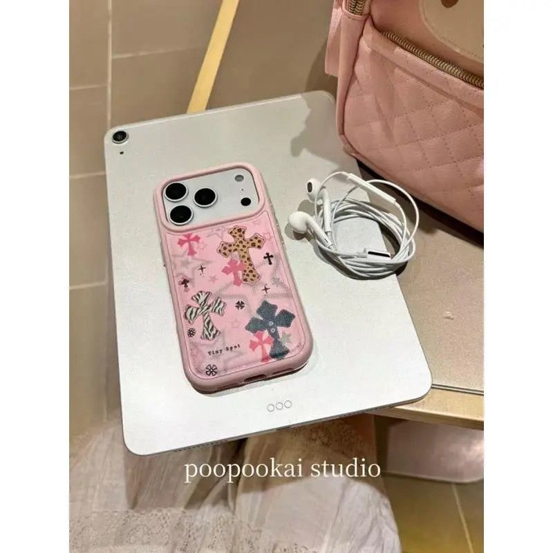 ins gió ngọt mát thánh giá cho iphone17promax16plus15 bánh mì vỏ mềm ý tưởng