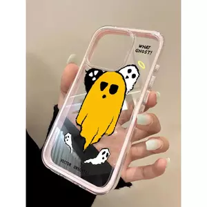 Kính râm Ghost Party cho 16 trường hợp iPhone 17Air 3 trong 1 bezel 14 13 11Pro
