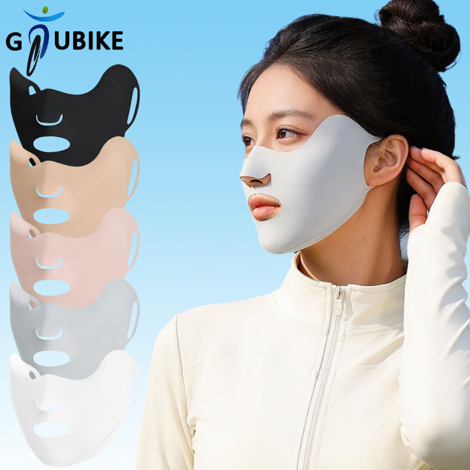 Mặt nạ chống nắng Ice Silk UPF50+, bảo vệ da và mắt khỏi tia UV, thoáng khí