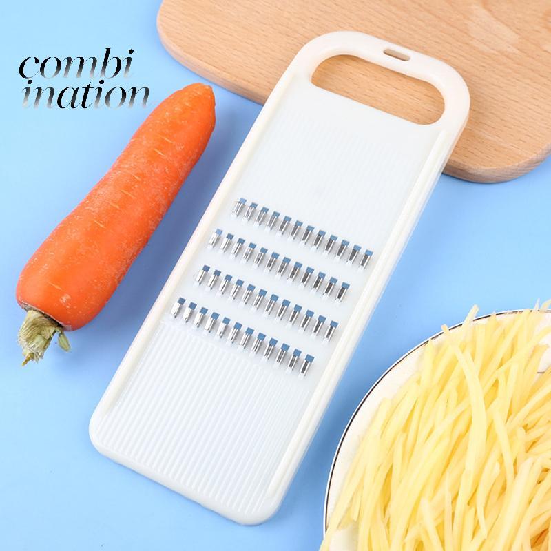 (TFT) Rau Quả Khoai Tây Mandolin Máy Thái Peeler Dicer Cutter Chopper Grater MỚI