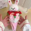 Đảm Bảo Chính Hãng Bó Hoa Thỏ Hộp Đựng Sáng Tạo Biến Đổi Thỏ Văn Phòng Phẩm Hộp Đa Năng Bó Hoa Thỏ Trang Điểm Túi Bảo Quản Quà Tặng
