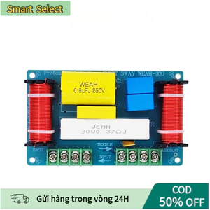 【COD】Crossov phân tần 3 đường tiếng công suất 250W, ra 3 đường riêng biệt, cải thiện âm thanh loa kéo và âm ly.