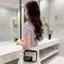 HFSHY Nữ Túi Trong Suốt Kèm PVC Trong Suốt Ví Đeo Vai Có Dây Đeo Có Thể Tháo Rời VN