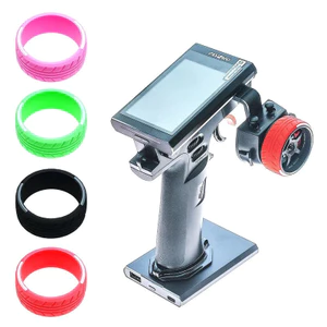 Vỏ Vô Lăng Silicon Cho Máy Phát RC - Tay Cầm Đa Năng Cho Futaba NB4, 7PX, Traxxas TQi, Sanwa - Chống Trơn Trượt & Thoải Mái