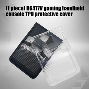 YOI Vỏ linh hoạt trong suốt Vỏ TPU chống sốc Tay cầm chơi game cầm tay Vỏ bảo vệ da cho phụ kiện chơi game RG477V
