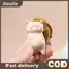Doutie Retro Gỗ Mèo Móc Khóa Tay Khắc Dễ Thương Kitty Túi Mặt Dây Chuyền Trang Trí Móc Khóa Ô Tô Cho Nữ Cặp Đôi Trang Sức Thời Trang Phụ Kiện Quà Tặng VN