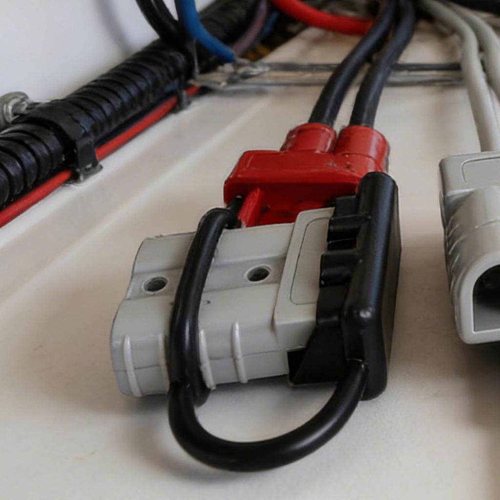 Vỏ bụi silicon Anderson 50A / 120A Chống bụi chống nước, Thiết kế màu đen đỏ cho kết nối năng lượng mặt trời Caravan, Con dấu chịu thời tiết