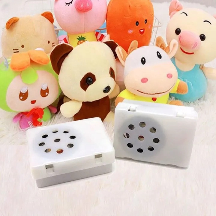 Thiết bị ghi âm giọng nói mini cho thú nhồi bông âm thanh rõ Hộp thoại đồ chơi，Ghi âm giọng nói， Phát lại，DIY quà tặng
