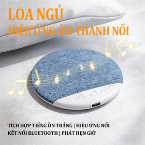 Loa ngủ gối X3pro siêu mỏng 1cm, Bluetooth 5.4, âm thanh trung thực, tích hợp tiếng ồn trắng hỗ trợ giấc ngủ