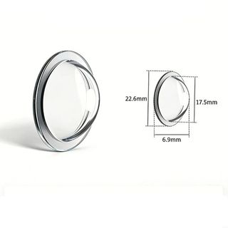 PYCOU 2 / 4 Vỏ bảo vệ ống kính bảo vệ, Tấm chắn chống mưa HD Vỏ bảo vệ Camera phía trước, Nắp bảo vệ chống va chạm PC hình cầu cho mẫu Tesla