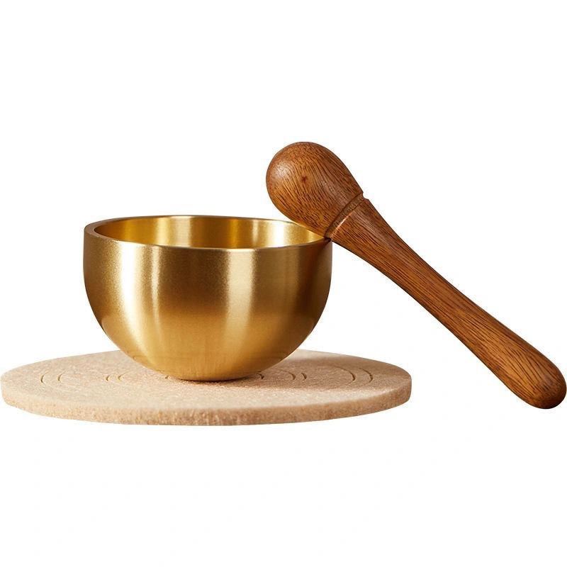 Bộ Bát Hát Mini Thiền Âm Thanh Bát Cho Yoga Thiền Thư Giãn Luân Xa Chữa Bệnh Giảm Căng Thẳng Món Quà Tinh Thần Độc Đáo