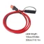Dây đầu cuối XT60i đến SAE Chiều dài 150cm 300cm Cáp chuyển đổi kết cấu nhựa tùy chọn để kết nối nguồn dễ dàng