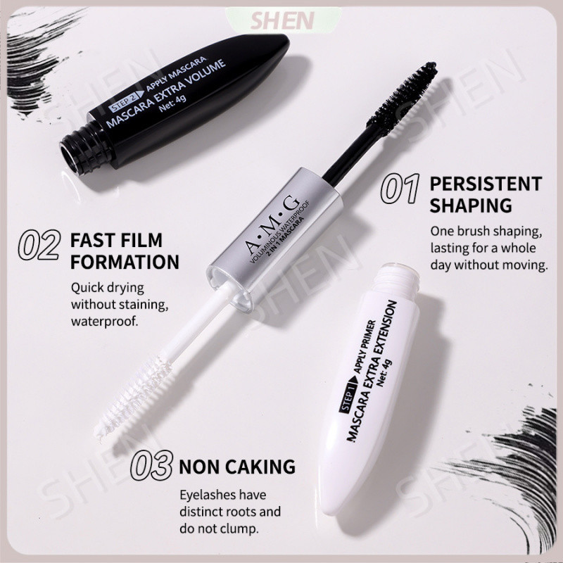 D.G Mascara hai đầu AMG dài dày lâu không dễ nhòe Mascara hai đầu