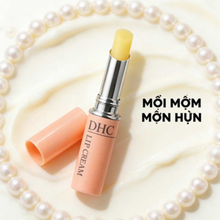 DHC Olive Lip Balm – Kem dưỡng từ dầu Olive, giúp môi mềm mại, hồng khỏe mỗi ngày