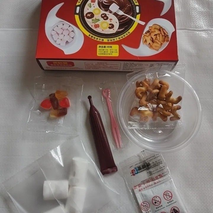 Nồi Sôcôla Tự Làm Nóng Trẻ Em DIY Hương Vị Đồ Ăn Nhẹ Marshmallow Bánh Quy Nhúng Nước Sốt Đồ Ăn Nhẹ Hộp Quà Tặng