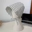 Mũ chống nắng FUHUIOT, Mũ xô vành rộng vành lớn, Mũ ngư dân sọc nhẹ có thể gập lại thời trang mùa hè