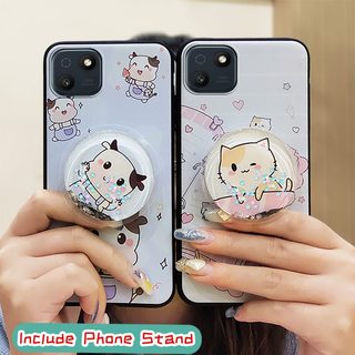 Ốp Mềm Lấp Lánh Vỏ Điện Thoại Cho Wiko T10 Bảo Vệ Chống Va Đập Ốp Lưng Bảo Vệ Ống Kính Điện Thoại Thiết Kế Thời Trang Chống Bụi Bẩn Phim Hoạt Hình Chân Đế Chống Thấm Nước Đơn Giản Bền Đẹp Dễ Thương