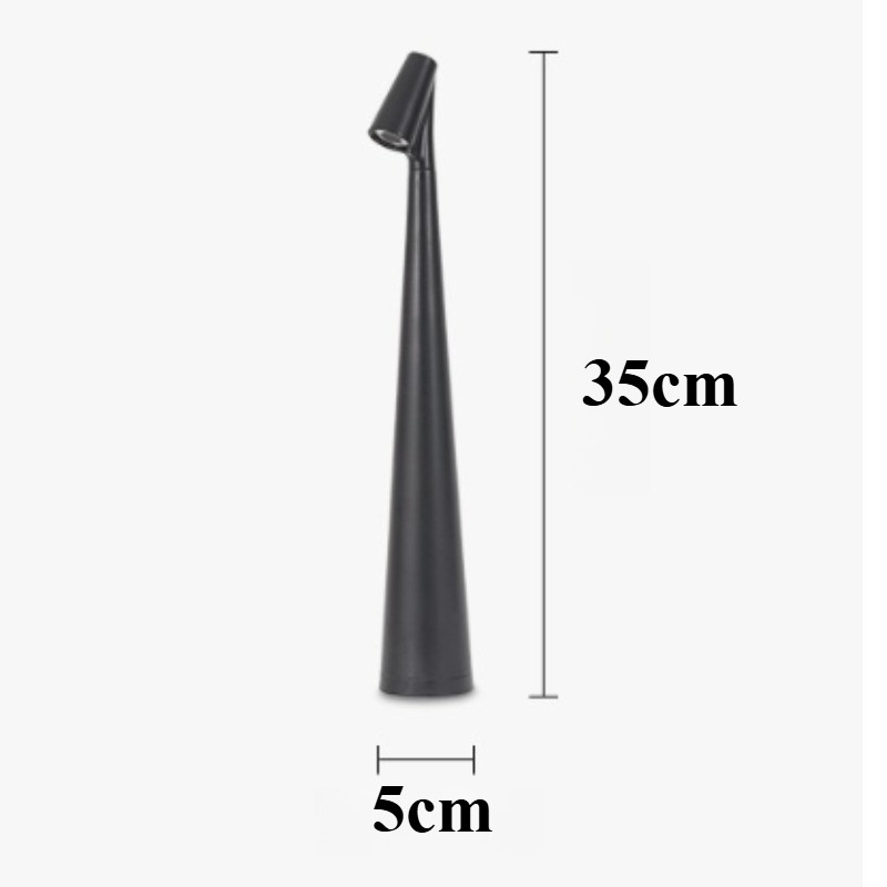 Đèn bàn LED cảm ứng thiết kế Minimalism, Đèn học tập có thể sạc lại,đèn đọc sách trang trí bàn làm việc phòng ngủ
