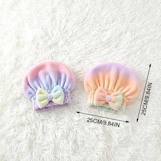 Khăn quấn tóc siêu thấm mềm nhẹ thắt nơ dùng lau tóc ướt nhanh khô cho tóc dài tóc ngắn tóc xoăn chất vải sợi nhỏ thấm hút tốt quấn chắc không dễ tuột phù hợp dùng sau khi gội đầu tại nhà và khi đi du lịch