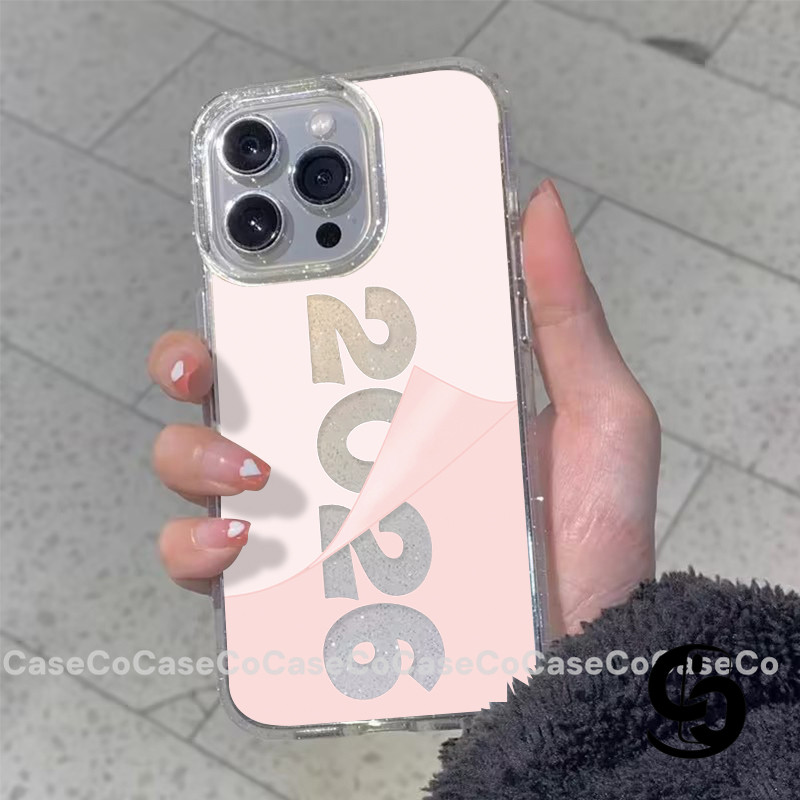 Ốp Lưng Cho IPhone 17air 17 13 11 15 12 16 14 Pro Max 16 7 8 Plus XR Bìa mềm thời trang cặp đôi năm mới 2026 sang trọng