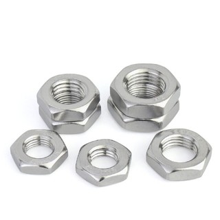 Đai Ốc（ren ngược&ren mịn）, Tán Dẹp, Tán Ecu Inox 304 Dùng Cho Bulong   Loại Tốt   M8 / M10 / M12-M33【LXY-G1】