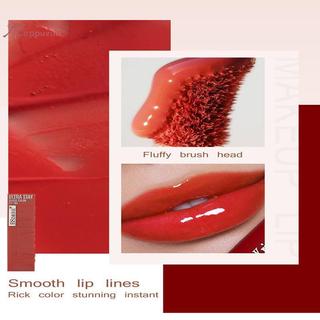 4.2ml Matte Ink Liquid Lipstick Lâu Dài Nhung Khỏa Thân Son Bóng Chống Dính Cốc Chống Thấm Nước Môi Tint Chống Thấm Nước Trang Điểm