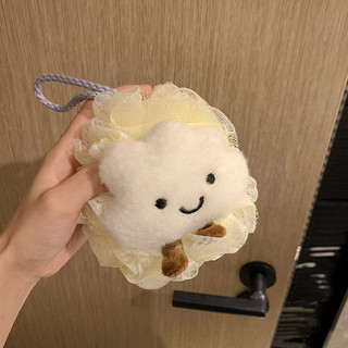 Bóng tắm đám mây mềm, chà lưng dễ thương, nữ, size lớn, họa tiết hoạt hình