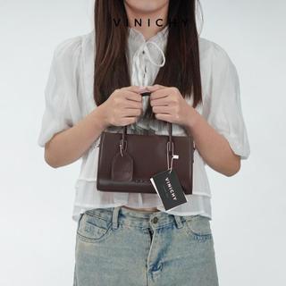 (Deal mở bán tặng quà QU3) Túi xách nữ đeo chéo, đeo vai VINICHY size 20cm HA820 BAG