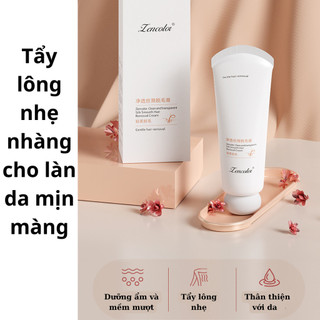 Kem tẩy lông lành tính, an toàn cho da, làm sạch nhanh chóng, không gây kích ứng da
