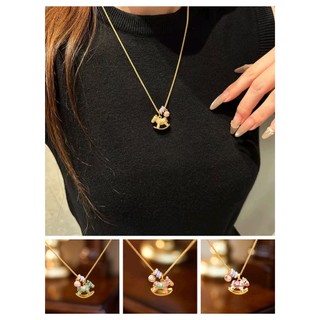 Dây chuyền hình ngựa gỗ tráng men - Phù hợp thời trang nữ mùa thu đông