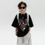 Tròn Tay Họa Tiết, Dễ Phối, Áo Thun Bé Trai, 100% Cotton, Thoáng Khí