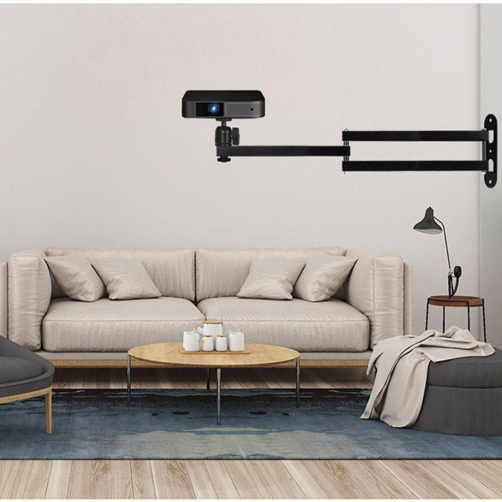 Giá đỡ treo tường CAST, Giá đỡ máy chiếu chắc chắn xoay 360 độ, Bộ mở rộng đa năng bằng thép Carbon có thể điều chỉnh đa góc cho XGIMI / JMGO /