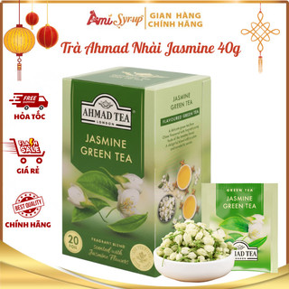 Trà Ahmad Nhài Jasmine 40g Hương Nhài Thanh Khiết, Thư Giãn Mỗi Ngày