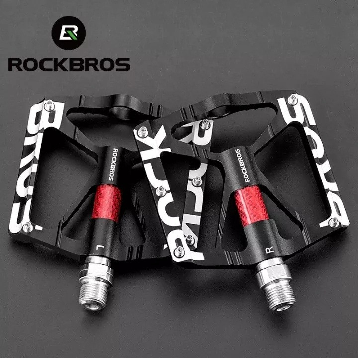 Bàn đạp xe đạp Rockbros từ hợp kim nhôm siêu nhẹ, chống trơn trượt, phù hợp cho xe đạp leo núi