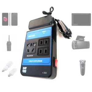 EDB * 12V 24V sang DC110V 220V Bộ chuyển đổi biến tần nguồn ô tô Sử dụng tại nhà Bộ chuyển đổi sạc USB